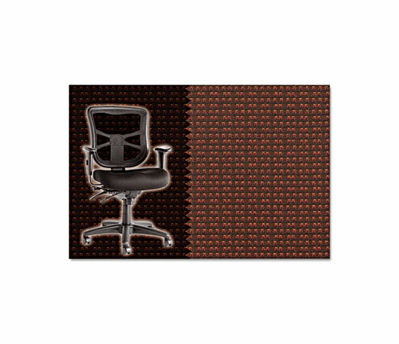 ALEEL42CHJOLJAV Elusion Series Mesh Mid-Back Multifunction Chair, Jolt Java By ALERA