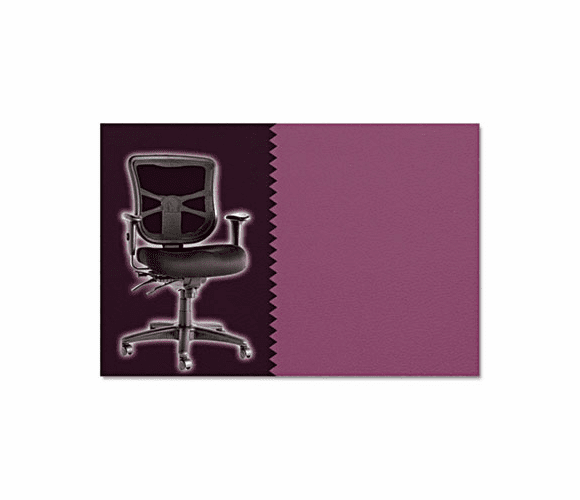 ALEEL42CHPERAUB Elusion Series Mesh Mid-Back Multifunction Chair, Persuasion Vinyl Aubergine By ALERA