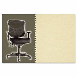 ALEEL42CHPERCHI Elusion Series Mesh Mid-Back Multifunction Chair, Persuasion Vinyl Chiffon By ALERA