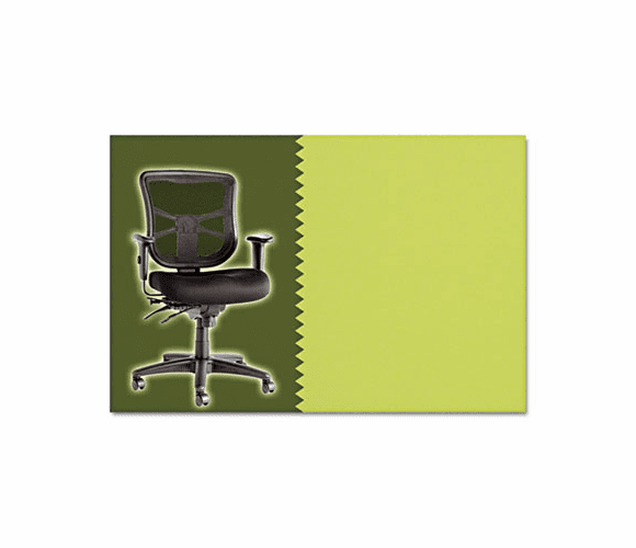 ALEEL42CHPERCIT Elusion Series Mesh Mid-Back Multifunction Chair, Persuasion Vinyl Citronella By ALERA