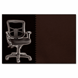 ALEEL42CHPERONY Elusion Series Mesh Mid-Back Multifunction Chair, Persuasion Vinyl Onyx By ALERA