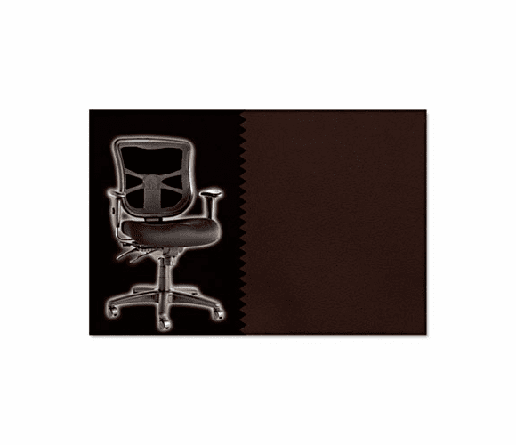 ALEEL42CHPERONY Elusion Series Mesh Mid-Back Multifunction Chair, Persuasion Vinyl Onyx By ALERA