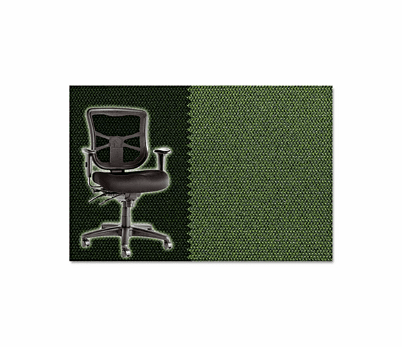 ALEEL42CHSIDLAW Elusion Series Mesh Mid-Back Multifunction Chair, Sidestep Lawn Green By ALERA