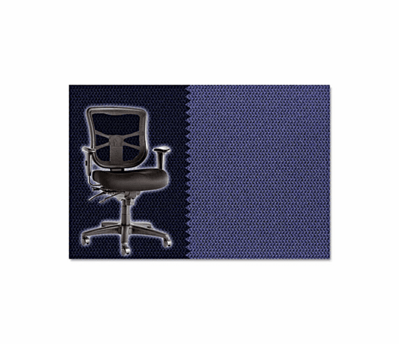 ALEEL42CHSIDNAV Elusion Series Mesh Mid-Back Multifunction Chair, Sidestep Navy By ALERA