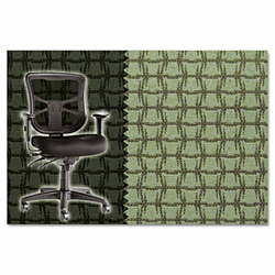 ALEEL42CHTRAMIN Elusion Series Mesh Mid-Back Multifunction Chair, Trapeze Mint Chocolate By ALERA