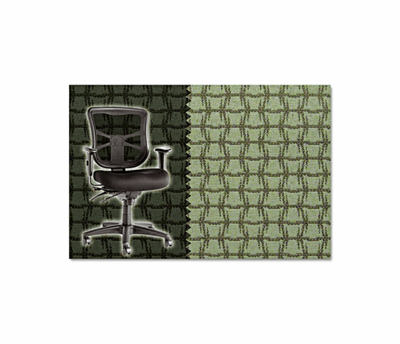 ALEEL42CHTRAMIN Elusion Series Mesh Mid-Back Multifunction Chair, Trapeze Mint Chocolate By ALERA