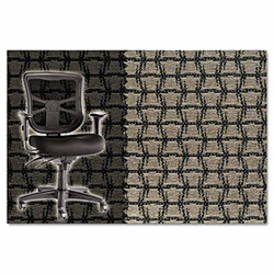ALEEL42CHTRASTE Elusion Series Mesh Mid-Back Multifunction Chair, Trapeze Steel By ALERA