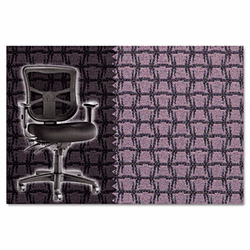 ALEEL42CHTRAVIO Elusion Series Mesh Mid-Back Multifunction Chair, Trapeze Violet By ALERA