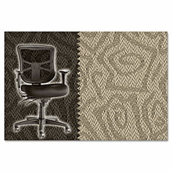 ALEEL42CSABSSAN Elusion Series Mesh Mid-Back Multifunction Chair, Abstract Sand By ALERA