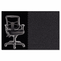 ALEEL42CSBSSONY Elusion Series Mesh Mid-Back Multifunction Chair, Basis Onyx By ALERA