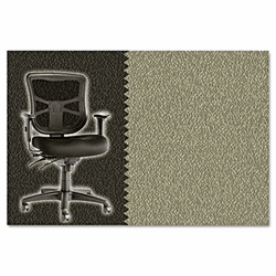 ALEEL42CSBSSSTO Elusion Series Mesh Mid-Back Multifunction Chair, Basis Stone By ALERA