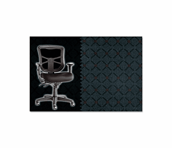 ALEEL42CSCHAEME Elusion Series Mesh Mid-Back Multifunction Chair, Chain Dot Emerald By ALERA