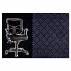 ALEEL42CSCHANAV Elusion Series Mesh Mid-Back Multifunction Chair, Chain Dot Navy By ALERA