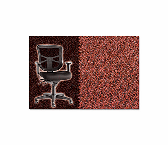 ALEEL42CSCRERUS Elusion Series Mesh Mid-Back Multifunction Chair, Crepe Rust By ALERA