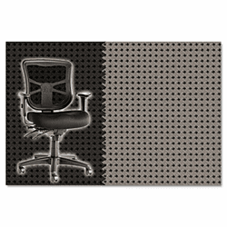 ALEEL42CSEXPFOG Elusion Series Mesh Mid-Back Multifunction Chair, Expo Fog By ALERA