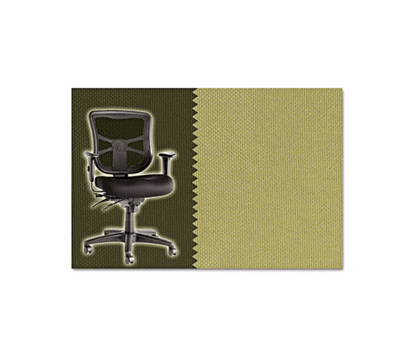 ALEEL42CSLOOGRA Elusion Series Mesh Mid-Back Multifunction Chair, Loom Grass By ALERA