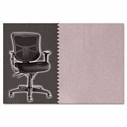 ALEEL42CSLOOPLA Elusion Series Mesh Mid-Back Multifunction Chair, Loom Platinum By ALERA