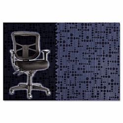 ALEEL42CSMIMAZU Elusion Series Mesh Mid-Back Multifunction Chair, Mime Azure By ALERA
