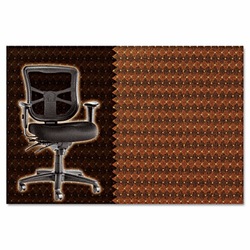 ALEEL42CSPRIBRA Elusion Series Mesh Mid-Back Multifunction Chair, Prism Brandy By ALERA