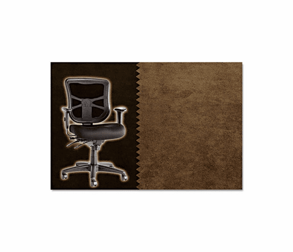 ALEEL42CSPSEBRO Elusion Series Mesh Mid-Back Multifunction Chair, Pseudo Brown By ALERA