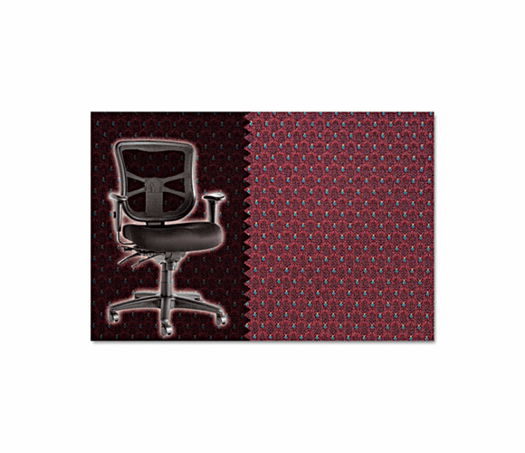 ALEEL42CSSHECHA Elusion Series Mesh Mid-Back Multifunction Chair, Shells Chardonnay By ALERA