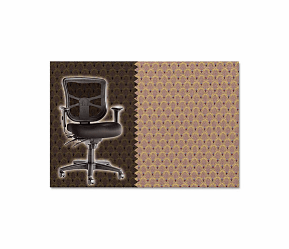 ALEEL42CSSHESAD Elusion Series Mesh Mid-Back Multifunction Chair, Shells Saddle By ALERA