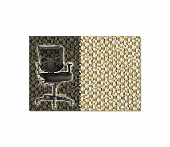 ALEEL42CSWEABEI Elusion Series Mesh Mid-Back Multifunction Chair, Weave Beige By ALERA