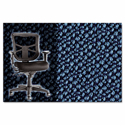 ALEEL42CSWEAMAR Elusion Series Mesh Mid-Back Multifunction Chair, Weave Marine By ALERA