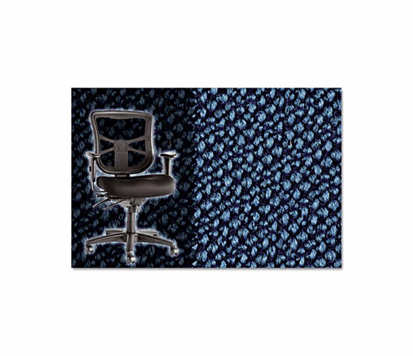 ALEEL42CSWEAMAR Elusion Series Mesh Mid-Back Multifunction Chair, Weave Marine By ALERA