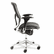 ALEEQA42ME10A EQ Series Ergonomic Multifunction Mid-Back Mesh Chair, Aluminum Base By ALERA
