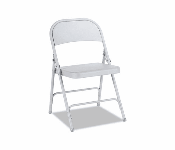 ALEFC94LG Steel Folding Chair, Gray, 4/Carton By ALERA