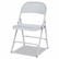 ALEFC94LG Steel Folding Chair, Gray, 4/Carton By ALERA