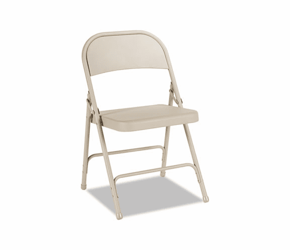ALEFC94T Steel Folding Chair, Tan, 4/Carton By ALERA