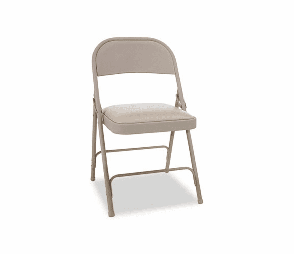 ALEFC94VY50T Steel Folding Chair w/Padded Seat, Tab, 4/Carton By ALERA
