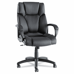 ALEFZ41LS10B Fraze High-Back Swivel/Tilt Chair, Black Leather By ALERA