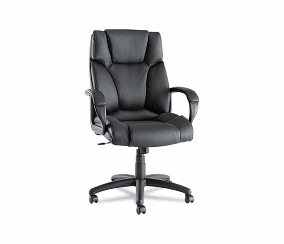 ALEFZ41LS10B Fraze High-Back Swivel/Tilt Chair, Black Leather By ALERA