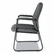 ALEGE43FC40B Genaro Guest Chair, Graphite Fabric, Sled Base By ALERA