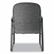 ALEGE43FC40B Genaro Guest Chair, Graphite Fabric, Sled Base By ALERA