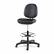 ALEIN4616 Interval Series Swivel Task Stool, PVC-Free Faux Leather, Black By ALERA