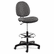 ALEIN4641 Interval Series Swivel Task Stool, 100% Acrylic With Tone-On-Tone Pattern, Gray By ALERA