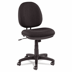 ALEIN4811 Interval Swivel/Tilt Task Chair, 100% Acrylic with Tone-On-Tone Pattern, Black By ALERA