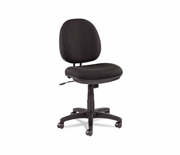 ALEIN4811 Interval Swivel/Tilt Task Chair, 100% Acrylic with Tone-On-Tone Pattern, Black By ALERA