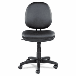 ALEIN4819 Interval Series Swivel/Tilt Task Chair, Soft-Touch Leather, Black By ALERA