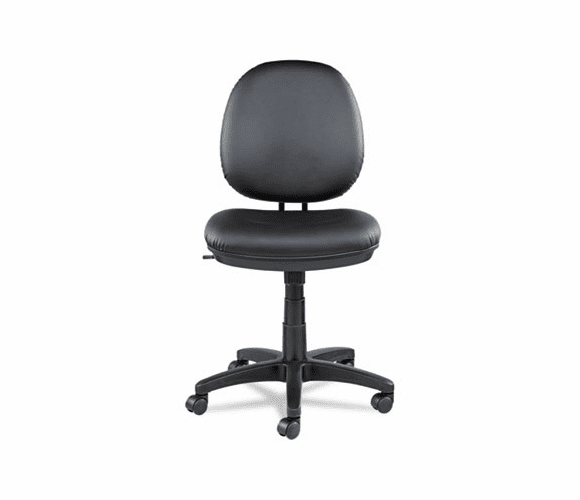 ALEIN4819 Interval Series Swivel/Tilt Task Chair, Soft-Touch Leather, Black By ALERA