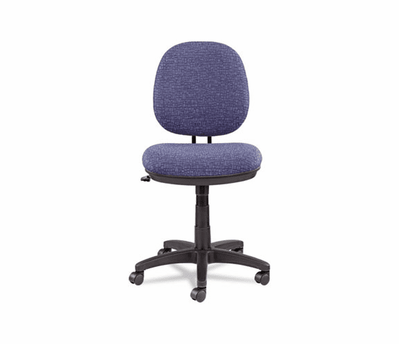 ALEIN4821 Interval Swivel/Tilt Task Chair, 100% Acrylic with Tone-On-Tone Pattern, Blue By ALERA