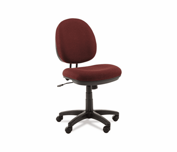 ALEIN4831 Interval Swivel/Tilt Task Chair, 100% Acrylic W/ Tone-On-Tone Pattern, Burgundy By ALERA