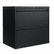 ALELA523029BL Two-Drawer Lateral File Cabinet, 30w x 19-1/4d x 29h, Black By ALERA