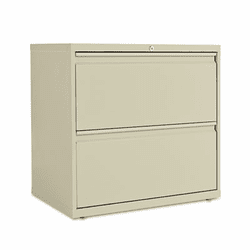 ALELA523029PY Two-Drawer Lateral File Cabinet, 30w x 19-1/4d x 29h, Putty By ALERA