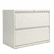 ALELA523629LG Two-Drawer Lateral File Cabinet, 36w x 19-1/4d x 29h, Light Gray By ALERA