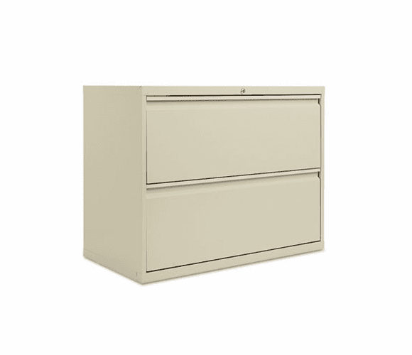 ALELA523629PY Two-Drawer Lateral File Cabinet, 36w x 19-1/4d x 29h, Putty By ALERA